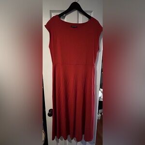 NWOT Banana Republic Midi Dress. Empire waist. Size L